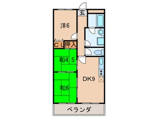 フローレンスヨシダの物件間取画像